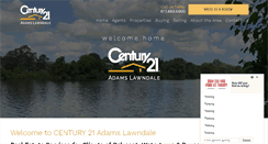 Desktop Screenshot of c21adams.com